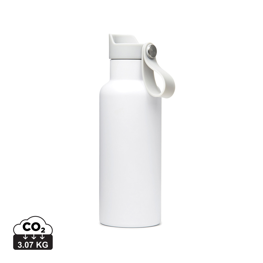 Bouteille isotherme publicitaire 500ml pour le sport Balti VINGA Blanc et Gris